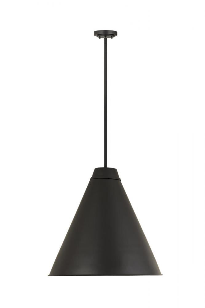 Z-Lite Lighting 6011P24-MB Pendant Americana - Black