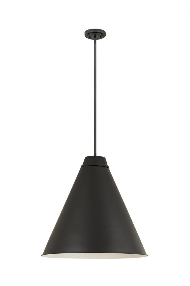 Z-Lite Lighting 6011P24-MB Pendant Americana - Black