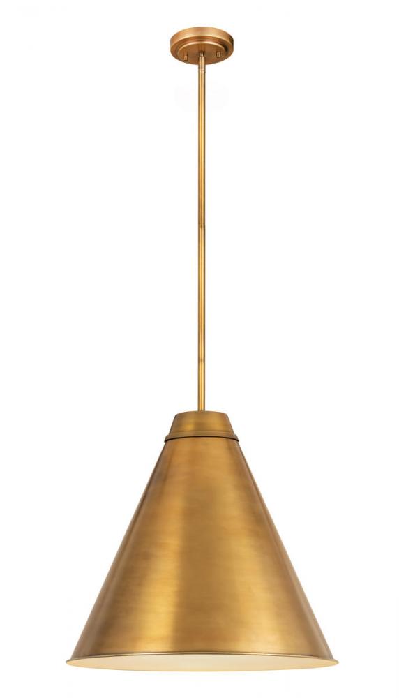 Z-Lite Lighting 6011P24-RB Pendant Americana - Brass