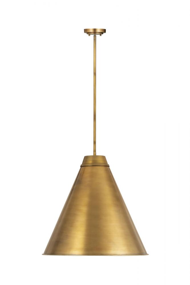 Z-Lite Lighting 6011P24-RB Pendant Americana - Brass