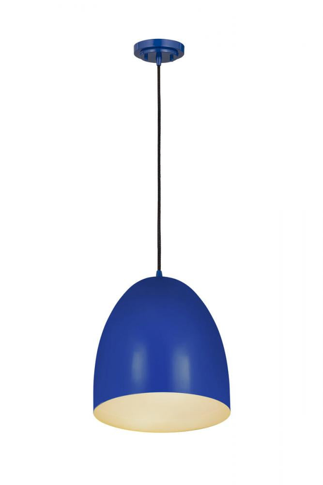 Z-Lite Lighting 6012P12-BLU Pendant Americana - Blue