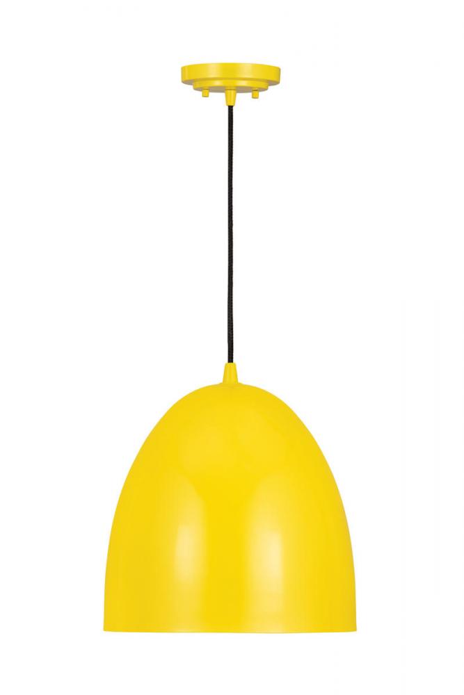 Z-Lite Lighting 6012P12-YEL Pendant Americana - Yellow