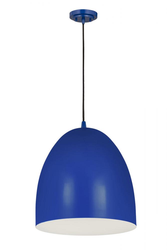 Z-Lite Lighting 6012P19-BLU Pendant Americana - Blue