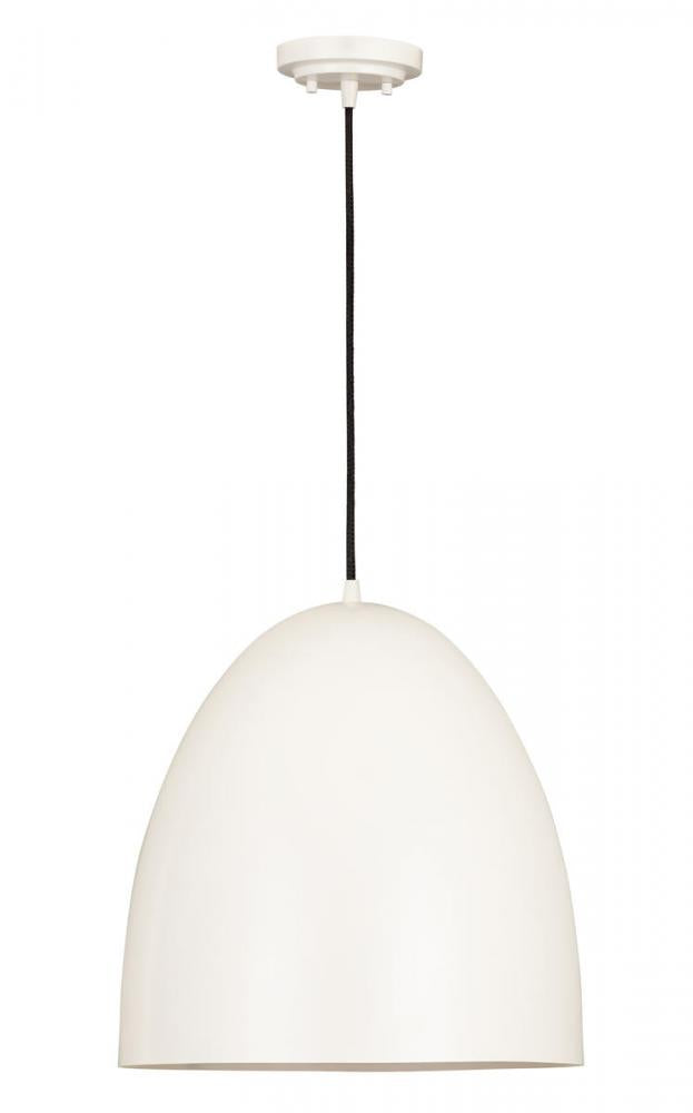 Z-Lite Lighting 6012P19-SWH Pendant Americana - White