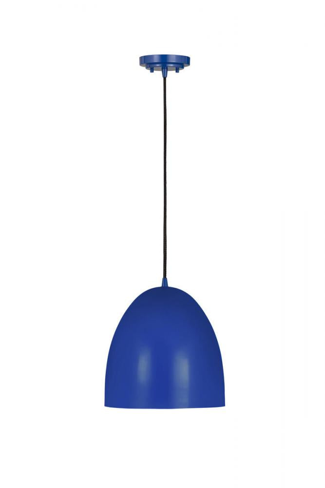 Z-Lite Lighting 6012P9-BLU Pendant Americana - Blue