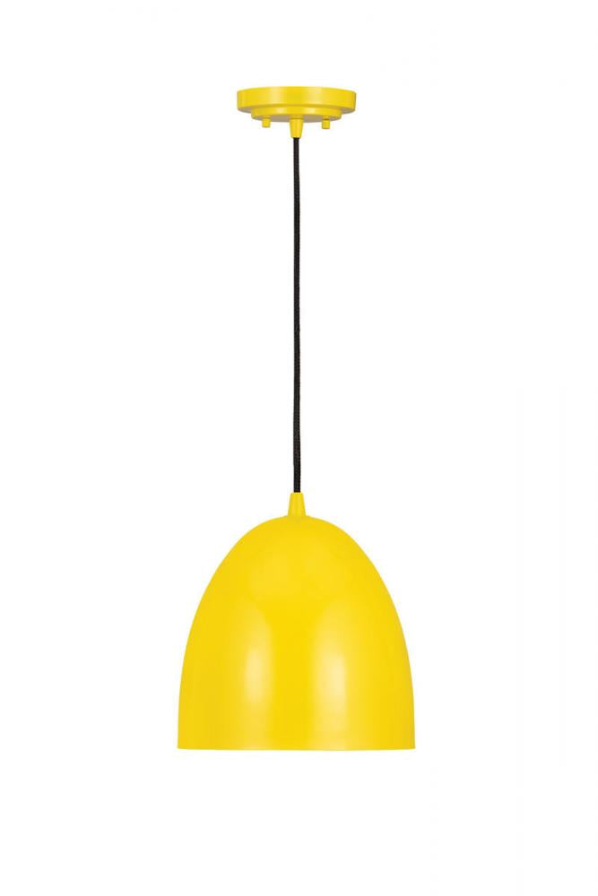 Z-Lite Lighting 6012P9-YEL Pendant Americana - Yellow