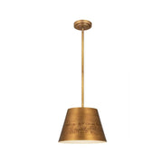 1 Light Pendant-Rubbed Brass