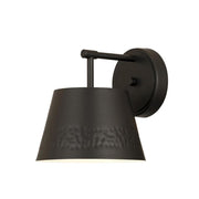 1 Light Wall Sconce-Matte Black