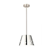 1 Light Pendant-Polished Nickel