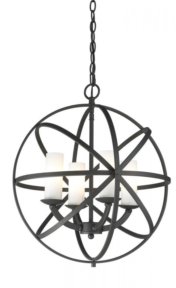 Z-Lite Lighting 6017-4S-BRZ Chandelier Contemporary - Bronze