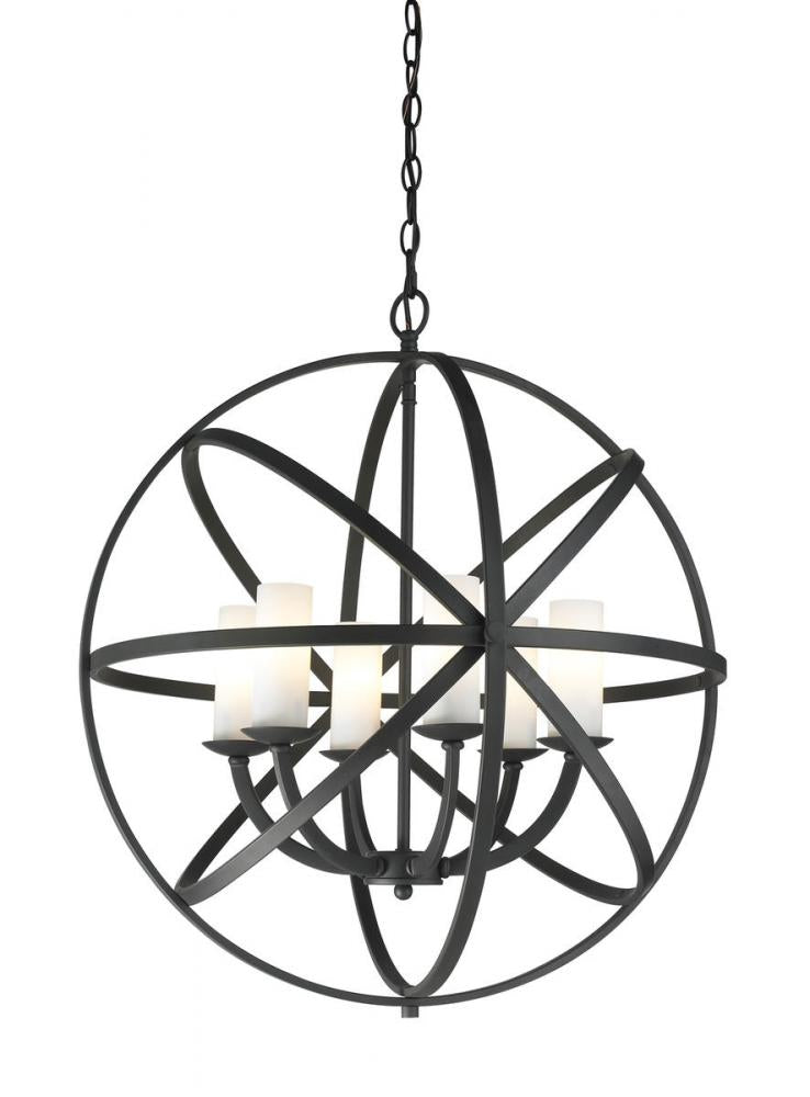 Z-Lite Lighting 6017-6L-BRZ Chandelier Contemporary - Bronze