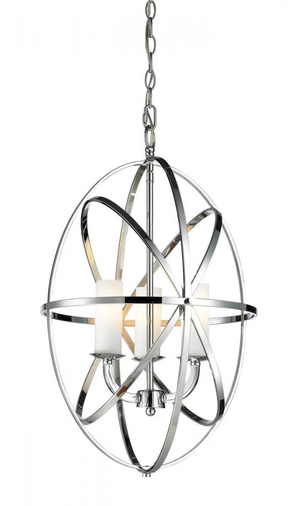 Z-Lite Lighting 6027-3S-CH Chandelier Contemporary - Chrome