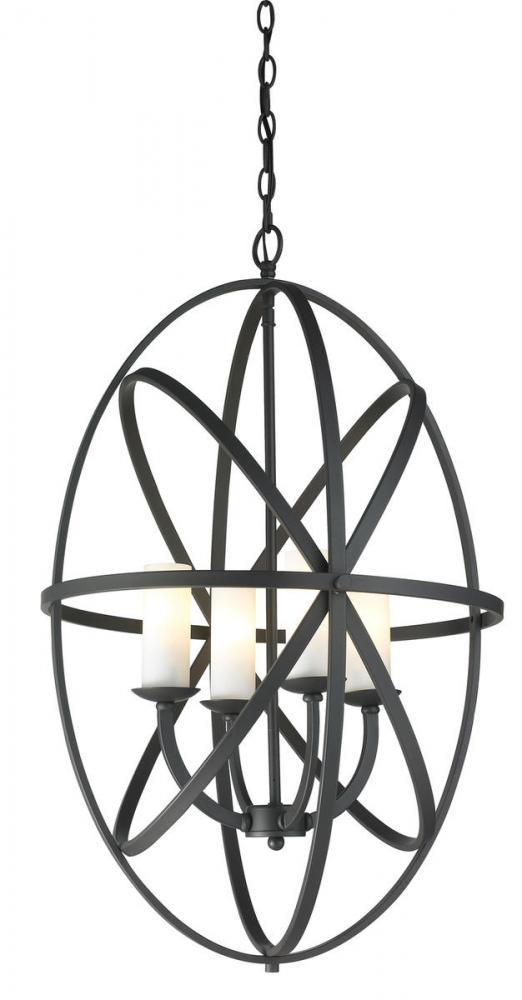 Z-Lite Lighting 6027-4L-BRZ Chandelier Contemporary - Bronze