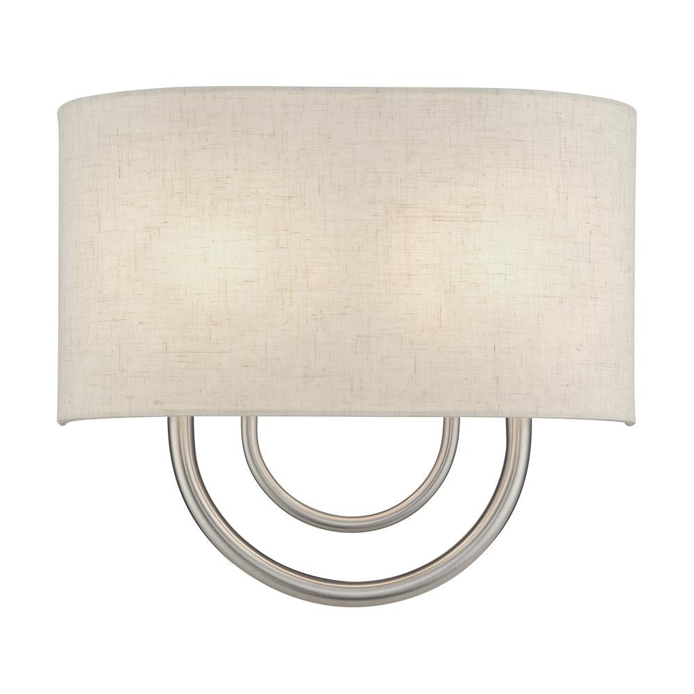 Livex Lighting STRATTON 60272-91 Sconce Contemporary - Brushed Nickel