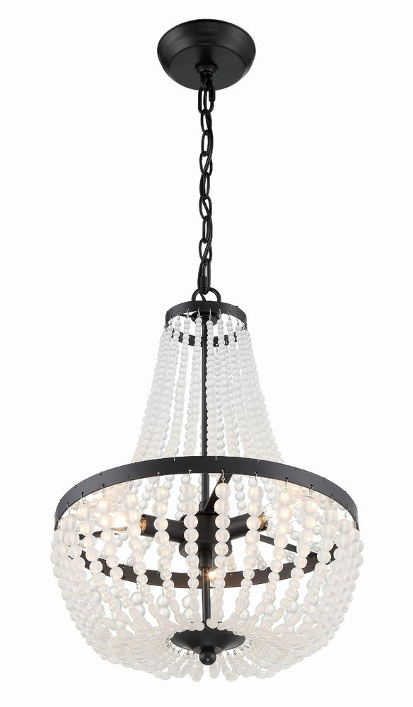 Crystorama RYLEE 603-MK Chandelier Americana - Matte Black