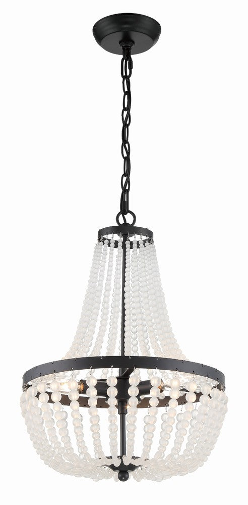 Crystorama RYLEE 603-MK Chandelier Americana - Matte Black