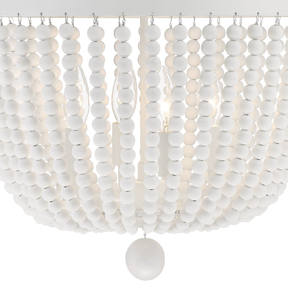 Crystorama RYLEE 604-MT Chandelier Transitional - Matte White