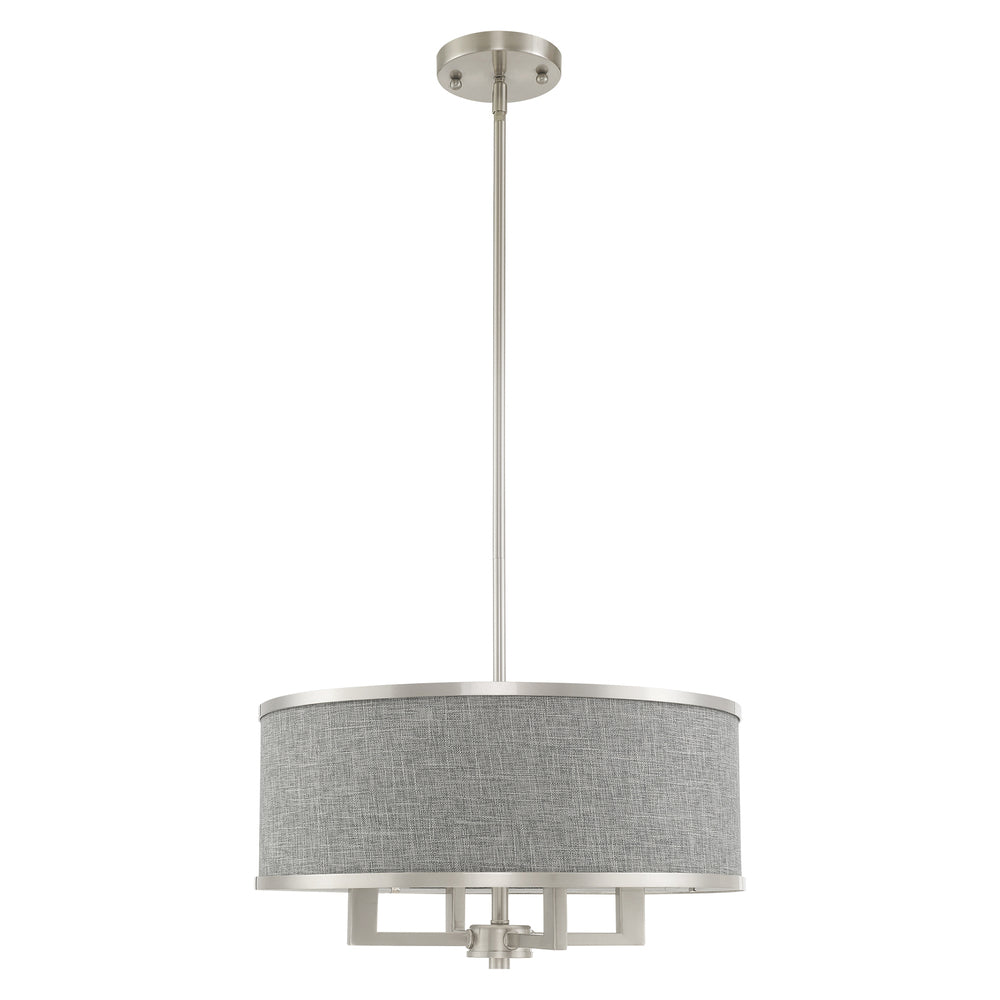 Livex Lighting PARK RIDGE 60424-91 Pendant Modern - Brushed Nickel