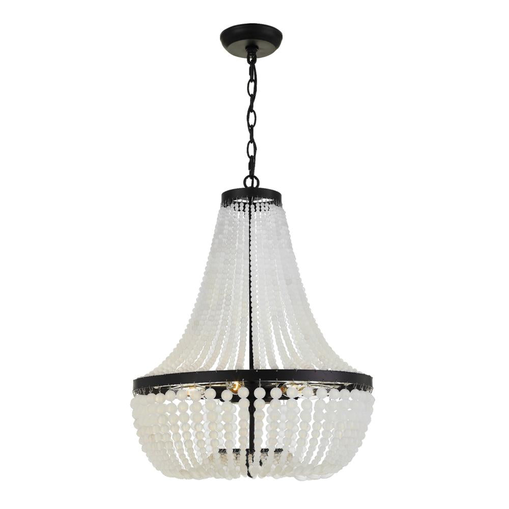 Crystorama RYLEE 608-MK Chandelier Americana - Matte Black