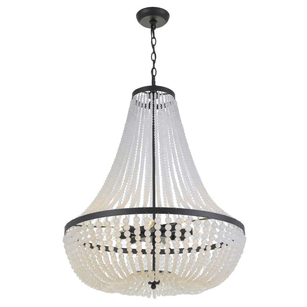 Crystorama RYLEE 609-MK Chandelier Americana - Matte Black