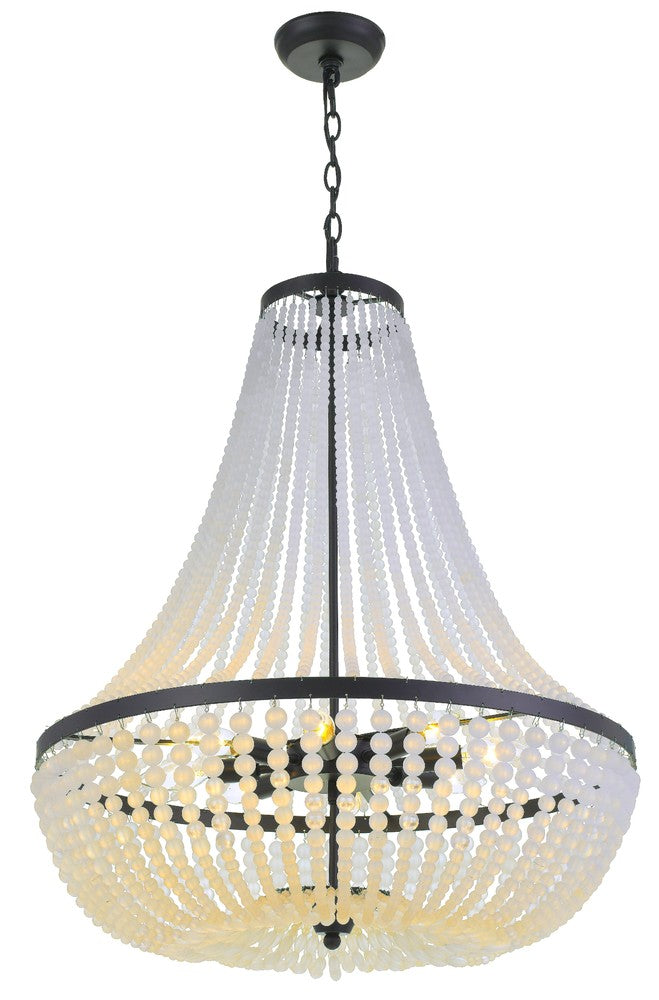 Crystorama RYLEE 609-MK Chandelier Americana - Matte Black