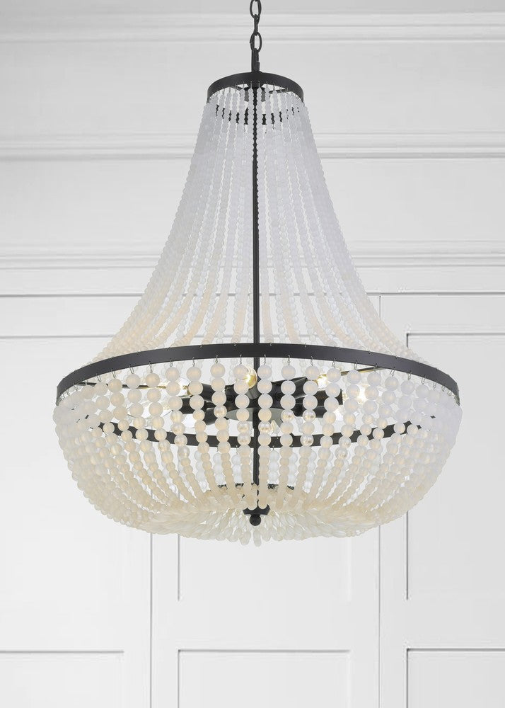 Crystorama RYLEE 609-MK Chandelier Americana - Matte Black