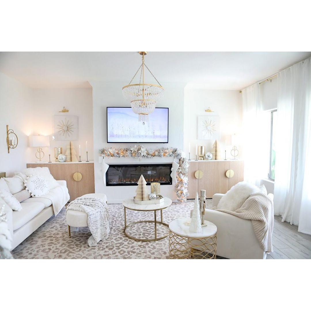 Crystorama Rylee 610-GA – 24.75 Inch – 8 Light – Chandelier – Antique Gold – Damp Rated