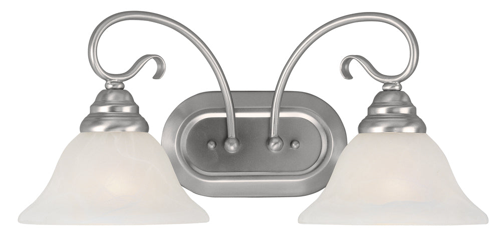 Livex Lighting CORONADO 6102-91 Bathroom Fixture Transitional - Brushed Nickel