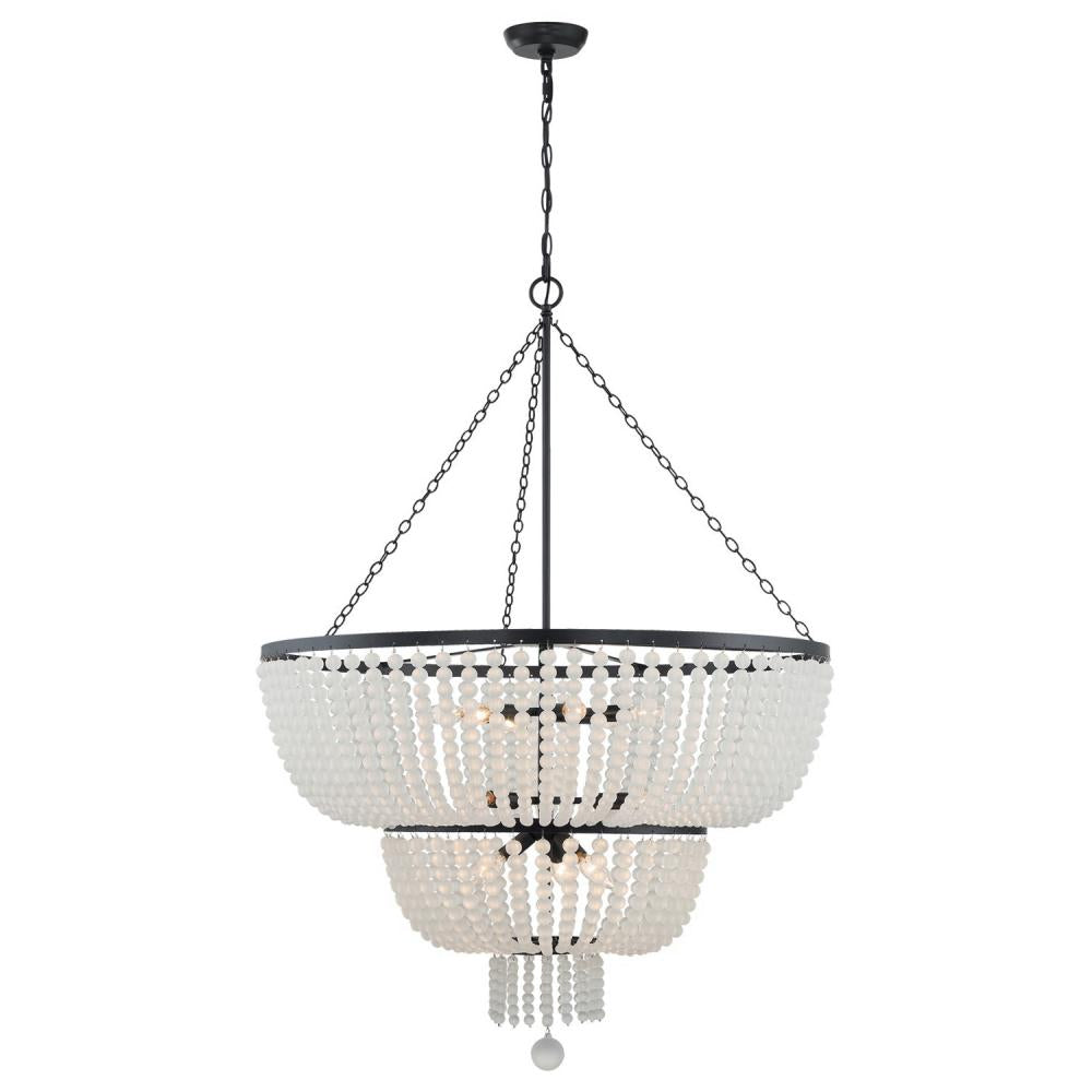 Crystorama RYLEE 612-MK Chandelier Americana - Matte Black