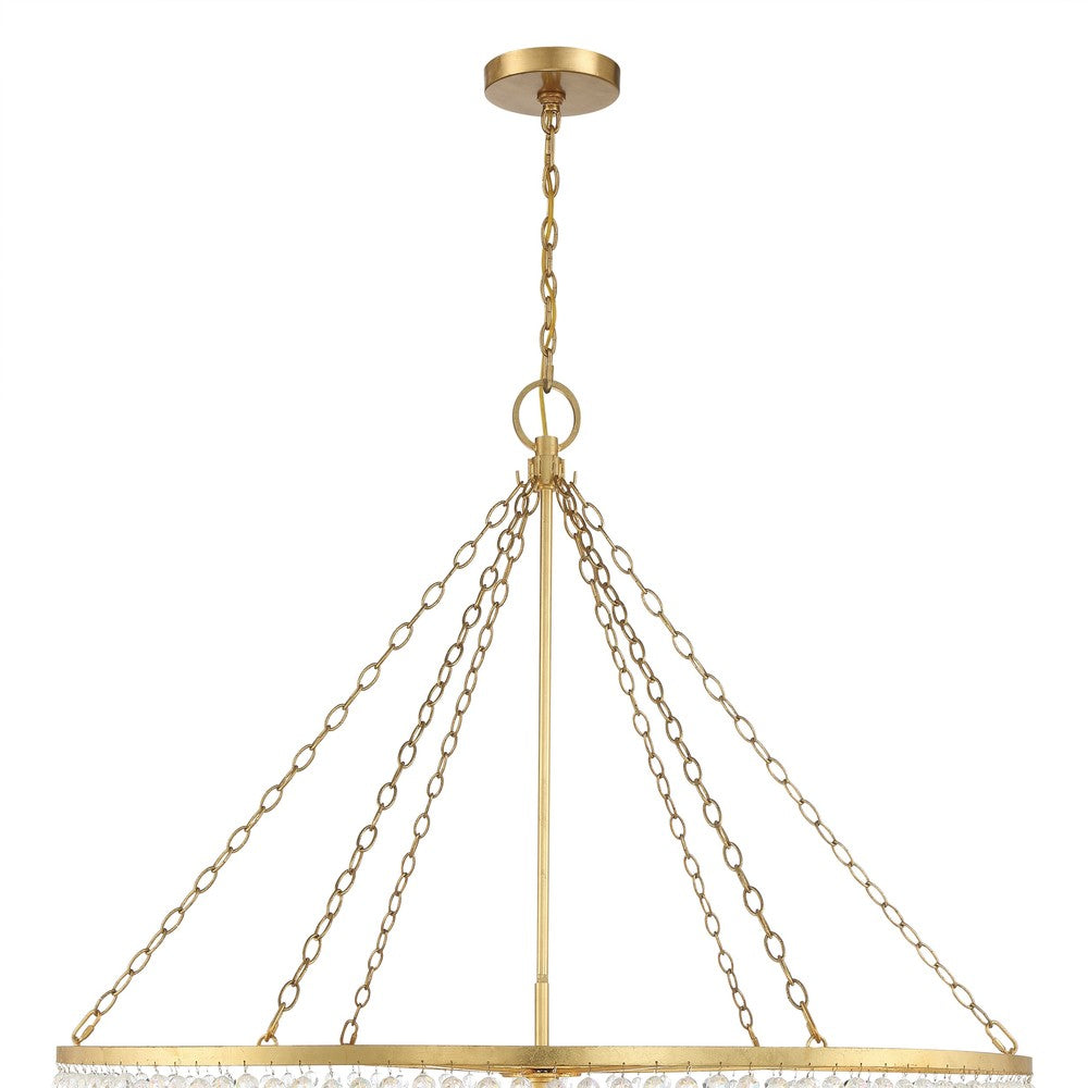 Crystorama RYLEE 614-GA Chandelier Americana - Antique Gold