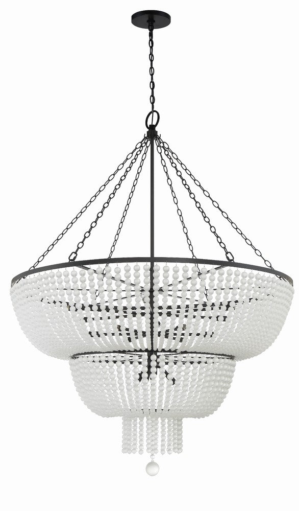 Crystorama RYLEE 614-MK Chandelier Americana - Matte Black