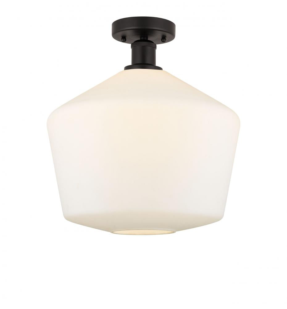 Innovations Lighting CINDYRELLA 616-1F-OB-G651-12 Semi Flush Mt Modern - Bronze