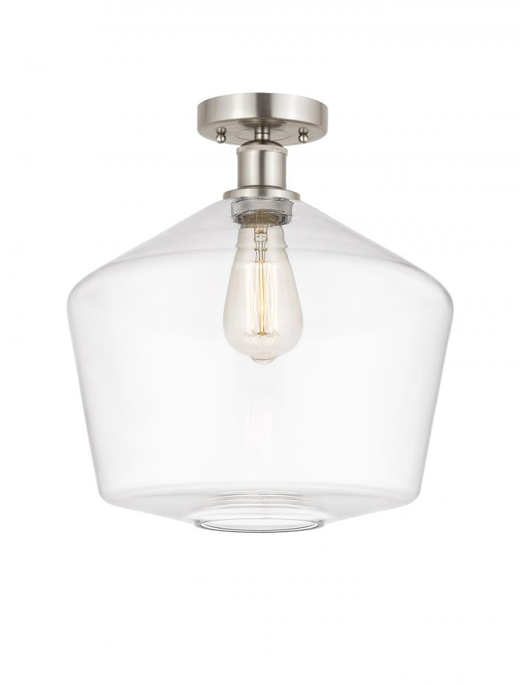 Innovations Lighting CINDYRELLA 616-1F-SN-G652-12 Semi Flush Mt Modern - Nickel