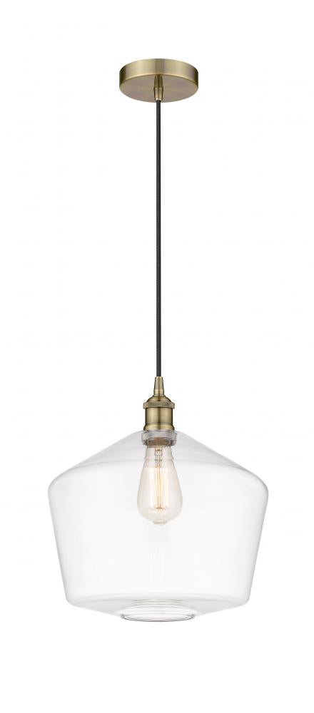 Innovations Lighting CINDYRELLA 616-1P-AB-G652-12 Mini Pendant Contemporary - Brass