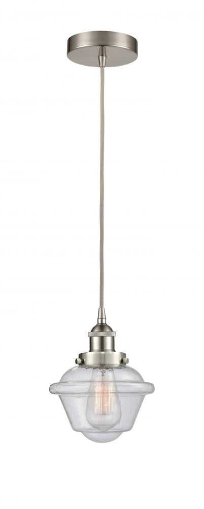 Innovations Lighting OXFORD 616-1PH-SN-G534-LED Mini Pendant Traditional - Nickel