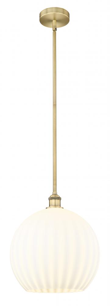 Innovations Lighting 616-1S-BB-G1217-14WV Pendant - Brushed Brass