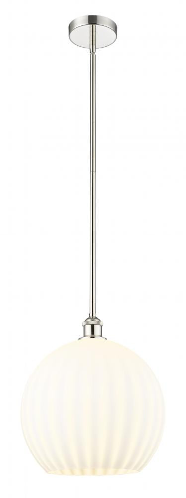 Innovations Lighting 616-1S-PN-G1217-14WV Pendant - Polished Nickel