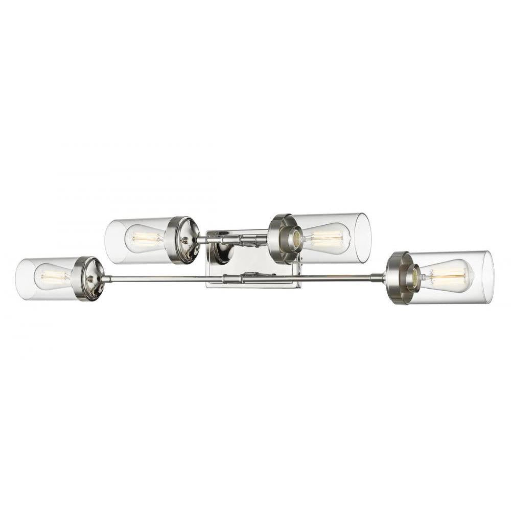 4 Light Vanity-Clear