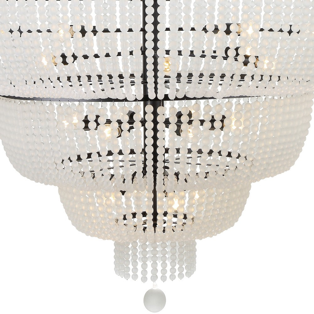 Crystorama RYLEE 618-MK Chandelier Americana - Matte Black