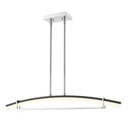 1 Light Linear Chandelier