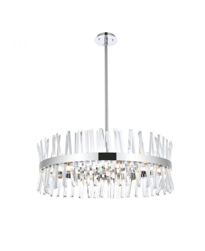 Elegant Lighting SEREPHINA 6200D32C Chandelier Modern - Chrome