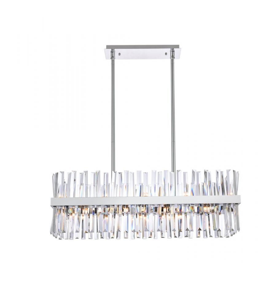 Elegant Lighting SEREPHINA 6200G36C Chandelier Modern - Chrome