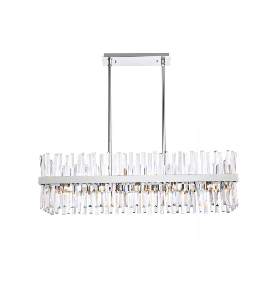 Elegant Lighting SEREPHINA 6200G42C Chandelier Modern - Chrome