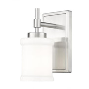 1 Light Wall Sconce-Gloss Opal