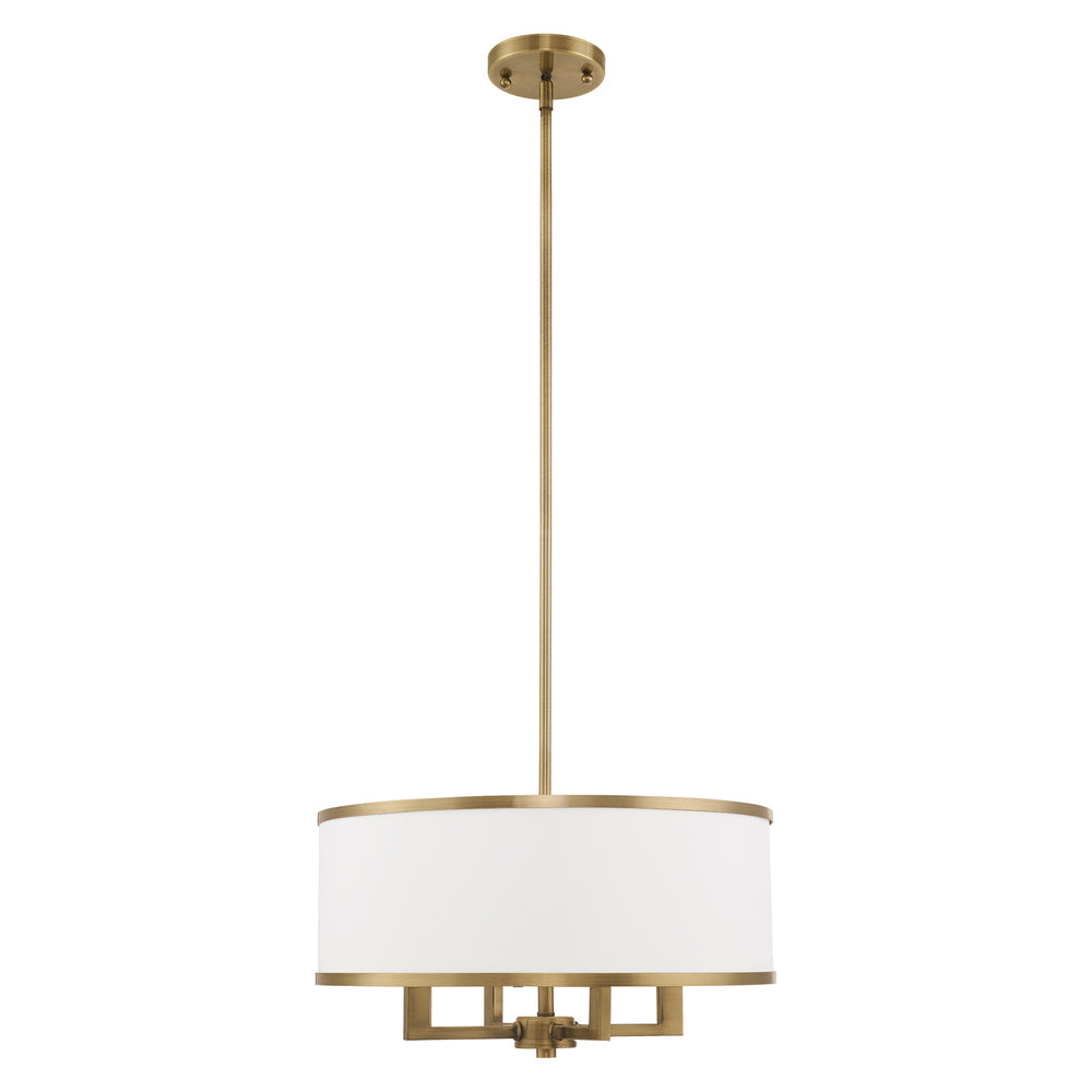 Livex Lighting PARK RIDGE 62615-01 Pendant Modern - Antique Brass