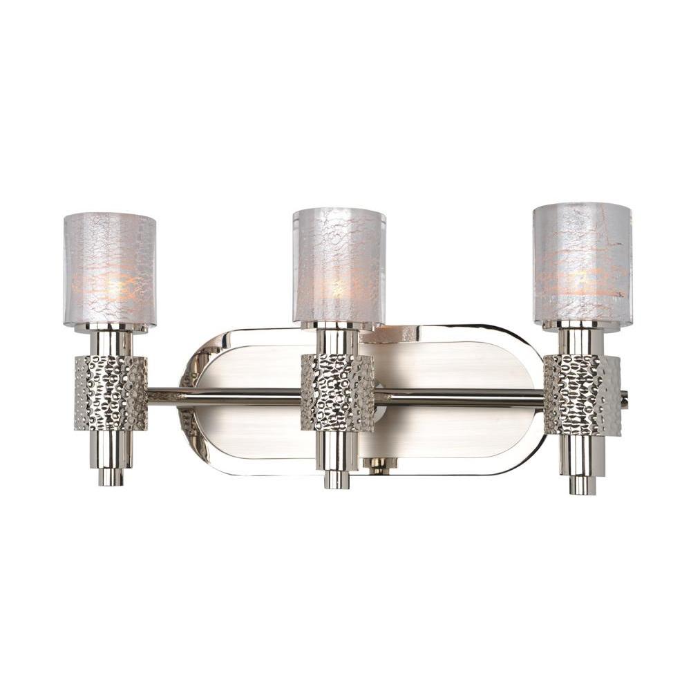 Ashington 18 Inch Bath Vanity Light – Polished Satin Nickel – 6273PSN
