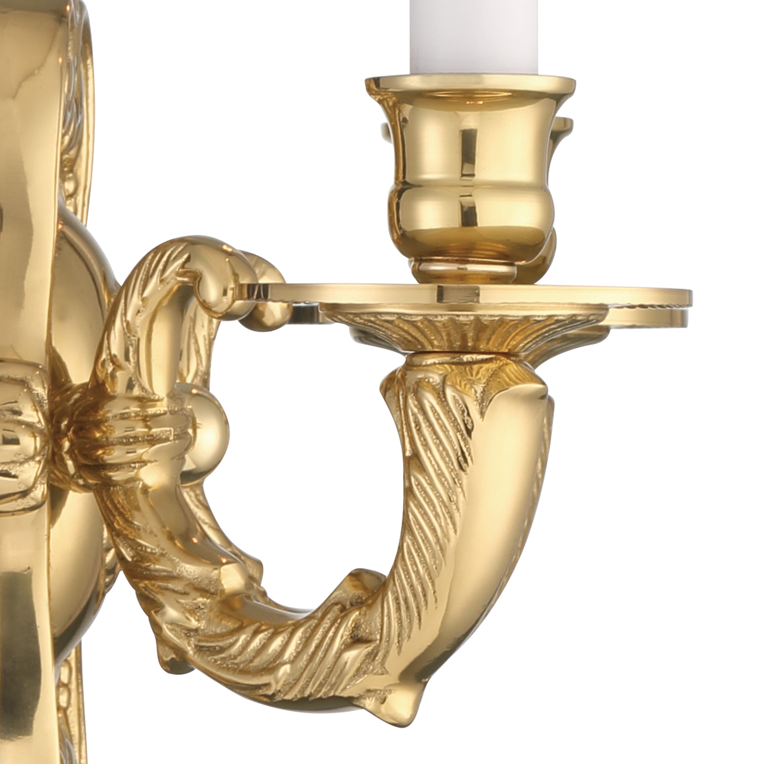 Crystorama Marlowe 642-PB – 10 Inch – 2 Light – Sconce – Polished Brass – Damp Rated