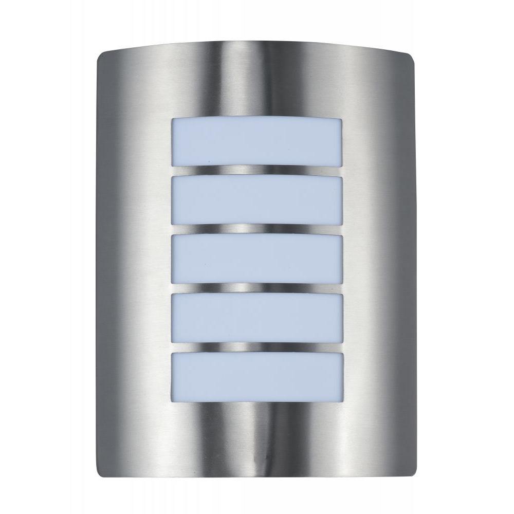 Maxim Lighting 64331WTSST View LED E26 9 Inch Outdoor Wall Lantern – Stainless Steel