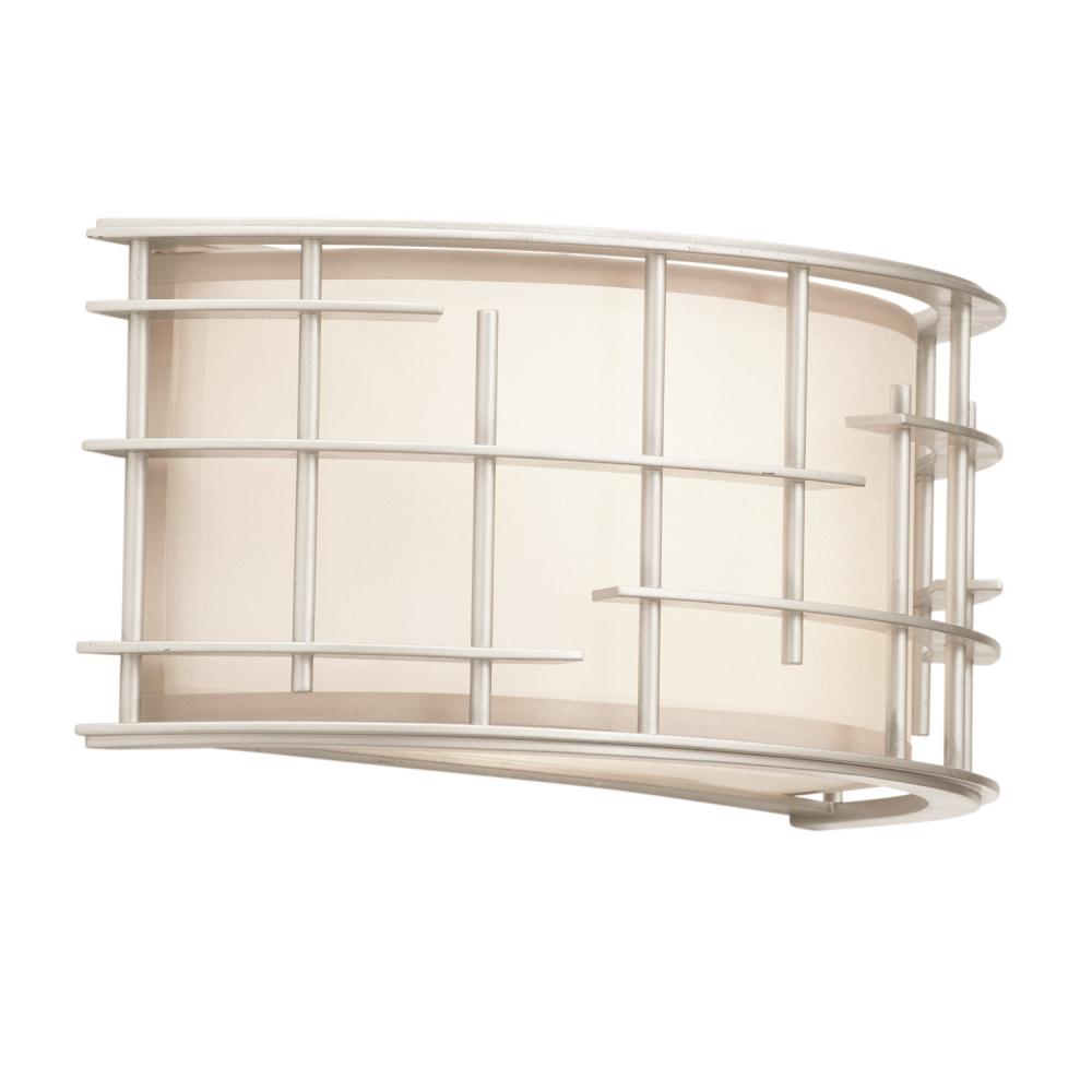 Atelier 14 Inch Wall Sconce – Tarnished Silver – 6480TS