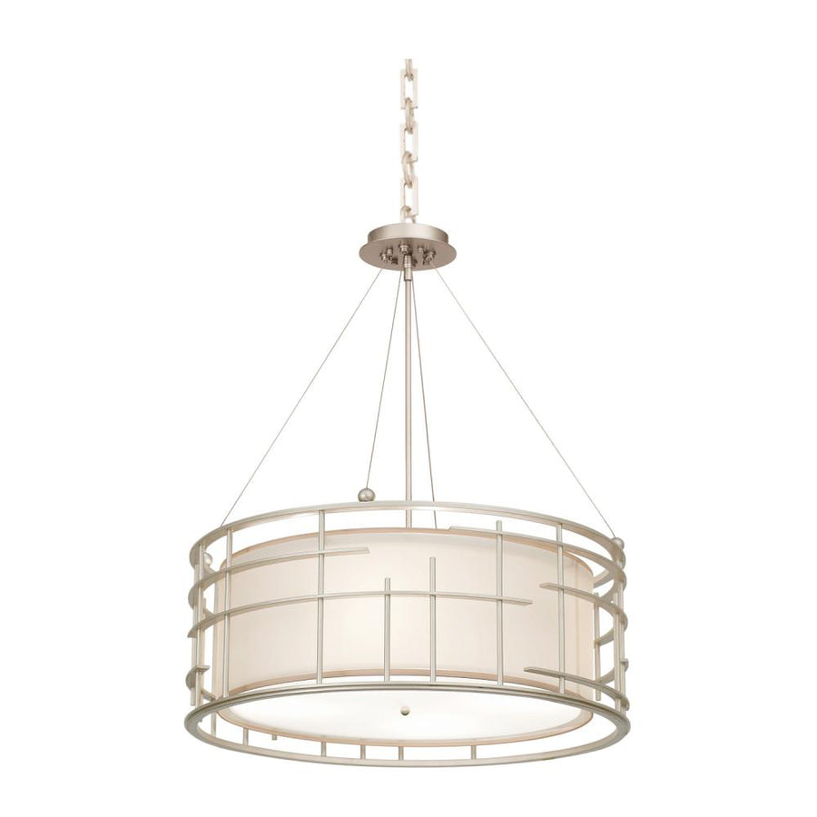 Atelier 26 Inch Wall Sconce – Tarnished Silver – 6483TS